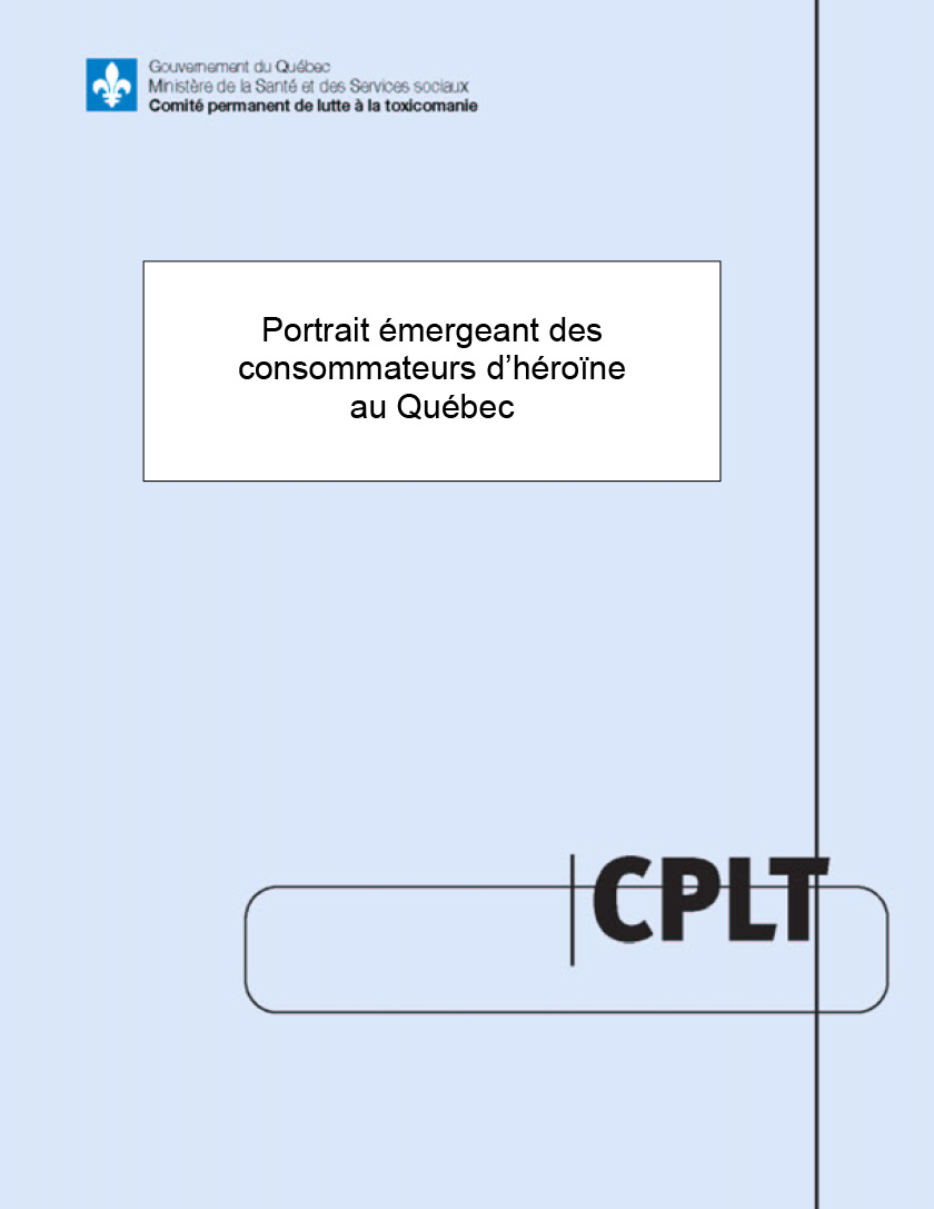 Portrait émergeant des consommateurs d’héroïne au Québec (in French